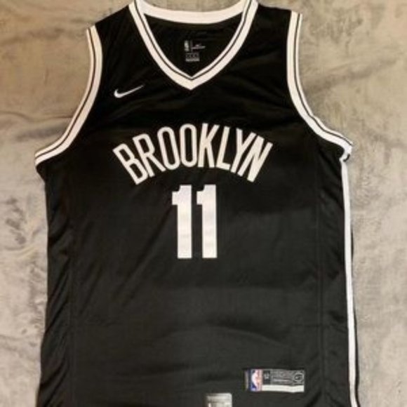 brooklyn nets black jersey
